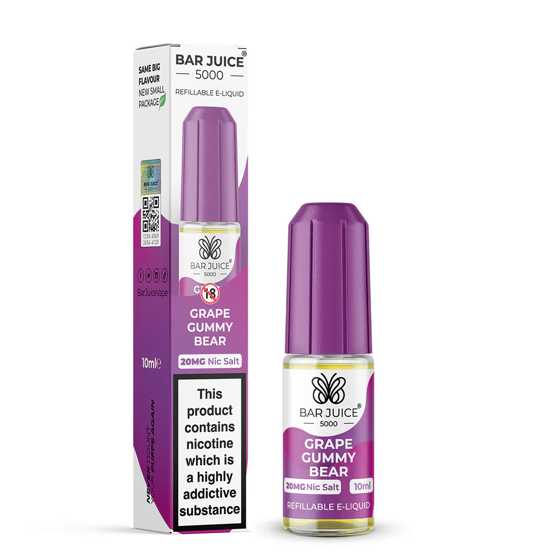 Bar Juice 5000 Nic Salt E-liquid 10ml (15mg) - Vaping Wholesale