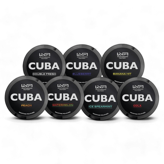 CUBA Black Nicotine Pouches - Vaping Wholesale
