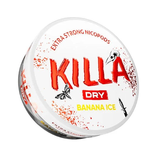 Killa Dry Nicotine Pouches - Vaping Wholesale