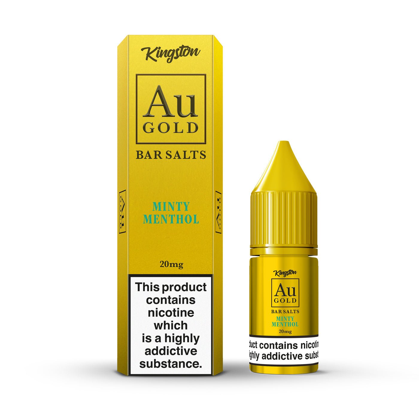 Kingston Au Gold Bar Salts 10ml Nic Salt - Vaping Wholesale