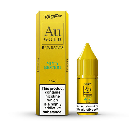 Kingston Au Gold Bar Salts 10ml Nic Salt - Vaping Wholesale