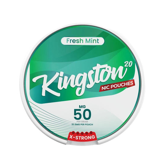 Kingston X Strong Nicotine Pouches 50mg - Vaping Wholesale