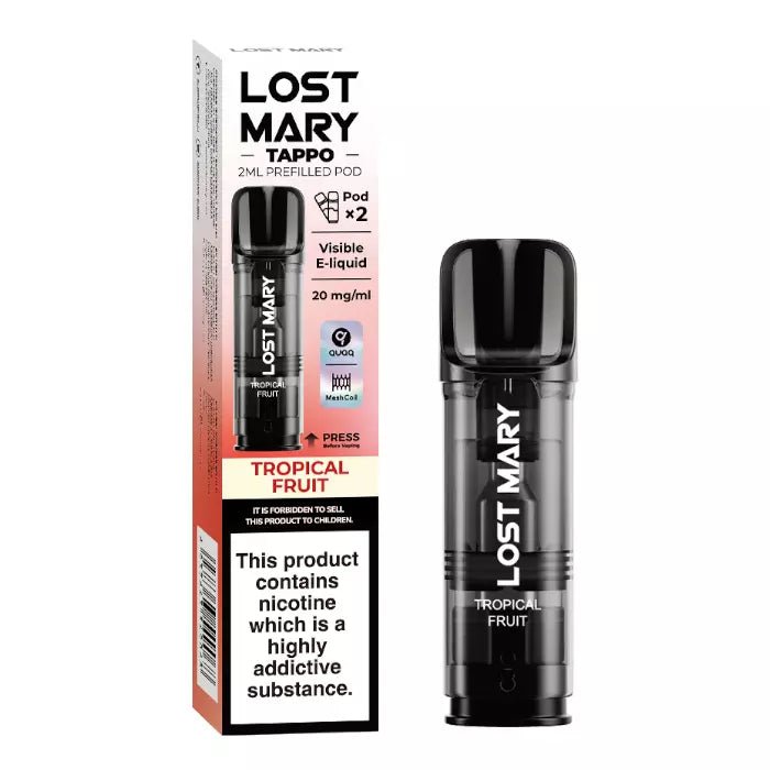 Lost Mary Tappo Prefilled Replacement Pod (2pcs/pack) - Vaping Wholesale