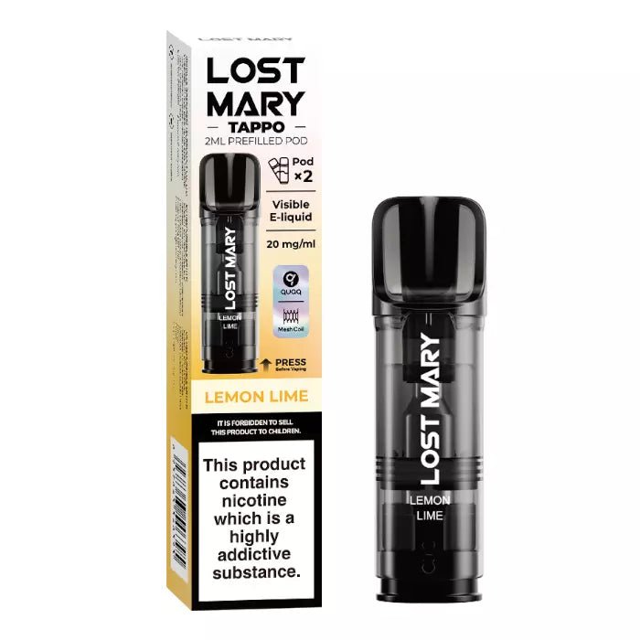 Lost Mary Tappo Prefilled Replacement Pod (2pcs/pack) - Vaping Wholesale