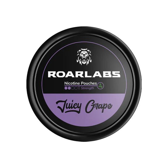 ROARLABS Juicy Grape Nicotine Pouches - Vaping Wholesale