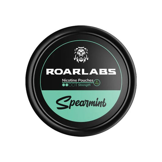 ROARLABS Spearmint Nicotine Pouches - Vaping Wholesale