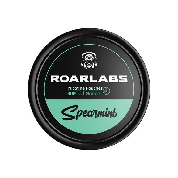 ROARLABS Spearmint Nicotine Pouches - Vaping Wholesale