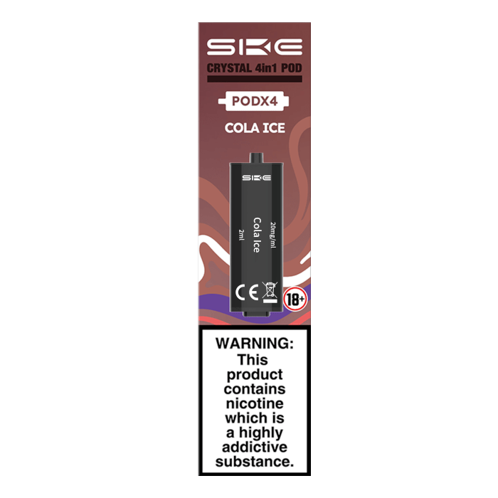 SKE Crystal 2400 4 in 1 Prefilled Pod (4pcs/pack) - Vaping Wholesale
