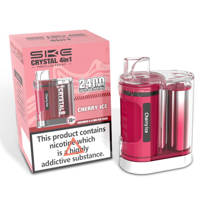 SKE Crystal 2400 4 in 1 Vape Pod Kit - Vaping Wholesale