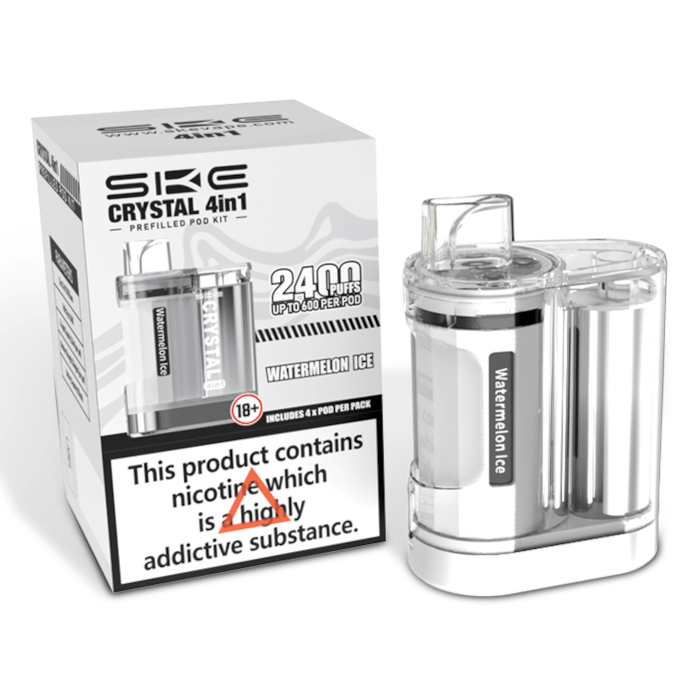 SKE Crystal 2400 4 in 1 Vape Pod Kit - Vaping Wholesale