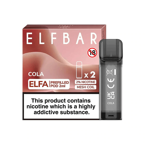 Elf Bar Elfa Pre-filled Replacement Pod - Vaping Wholesale