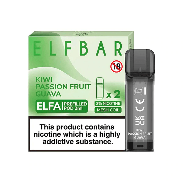 Elf Bar Elfa Pre-filled Replacement Pod - Vaping Wholesale