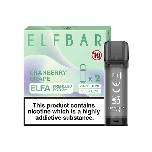 Elf Bar Elfa Pre-filled Replacement Pod - Vaping Wholesale