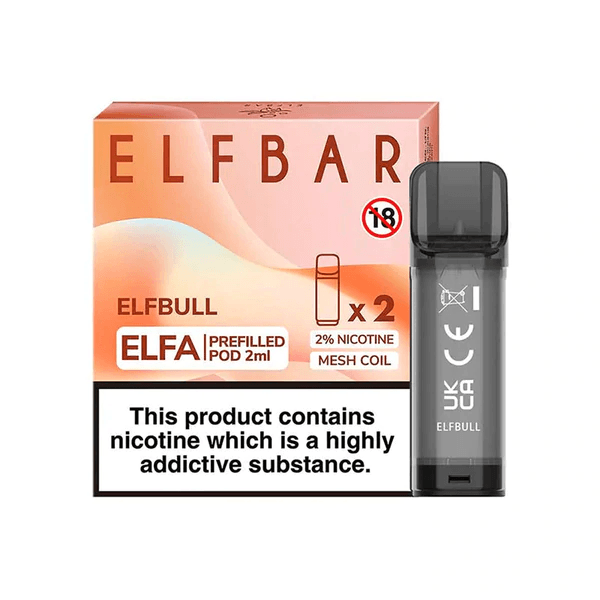 Elf Bar Elfa Pre-filled Replacement Pod - Vaping Wholesale