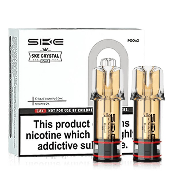SKE Crystal Plus Prefilled Pod (2pcs/pack) - Vaping Wholesale