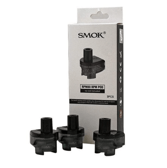SMOK RPM80 Replacement Pods 3PCS - Vaping Wholesale