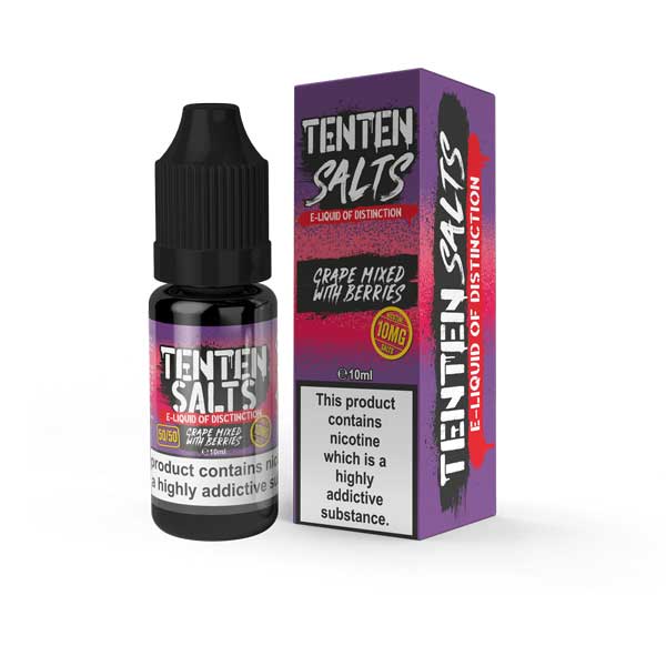 TEN TEN Nic Salt E-liquid 10ml (10pcs/pack) - Vaping Wholesale
