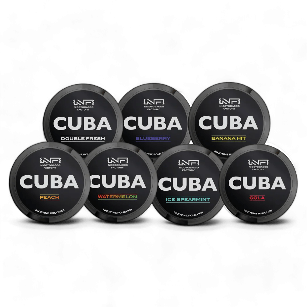 CUBA Black Nicotine Pouches - Vaping Wholesale