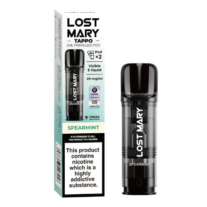 Lost Mary Tappo Prefilled Replacement Pod (2pcs/pack) - Vaping Wholesale