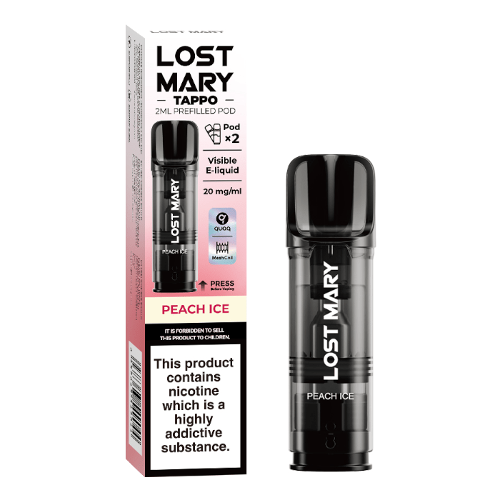 Lost Mary Tappo Prefilled Replacement Pod (2pcs/pack) - Vaping Wholesale