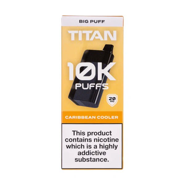 Titan 10k Rechargeable Disposable Vape - Vaping Wholesale