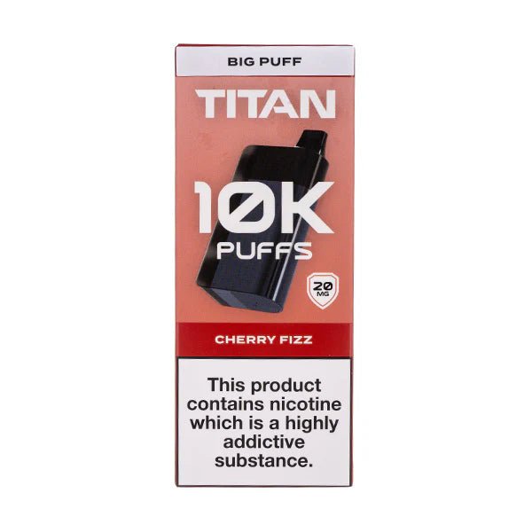 Titan 10k Rechargeable Disposable Vape - Vaping Wholesale