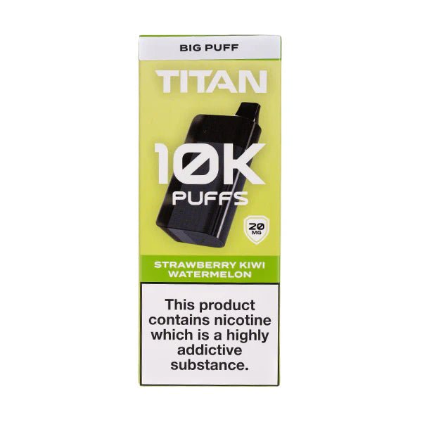 Titan 10k Rechargeable Disposable Vape - Vaping Wholesale