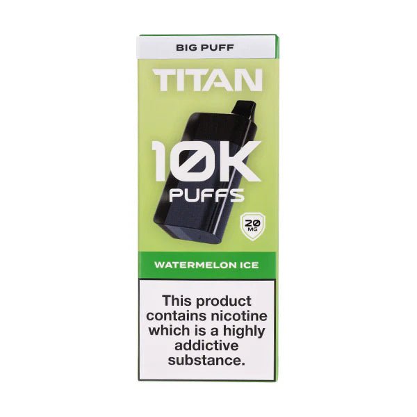 Titan 10k Rechargeable Disposable Vape - Vaping Wholesale