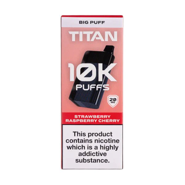 Titan 10k Rechargeable Disposable Vape - Vaping Wholesale