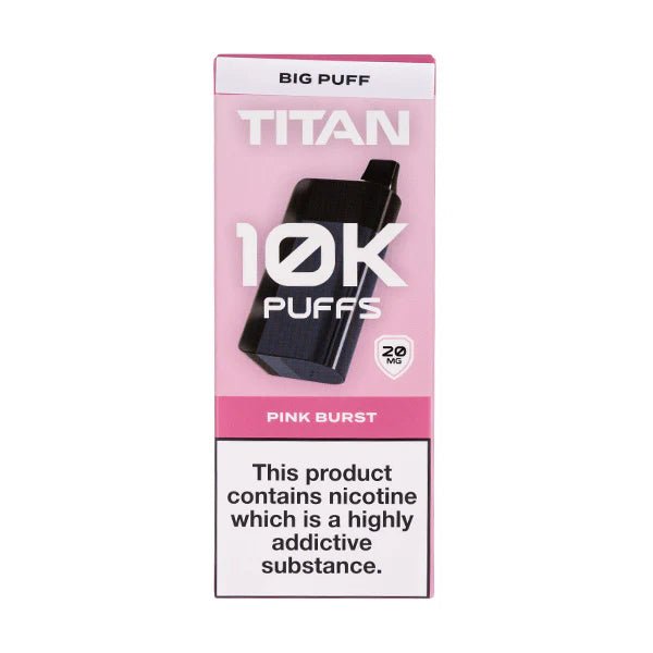 Titan 10k Rechargeable Disposable Vape - Vaping Wholesale