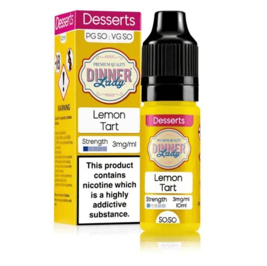 Dinner Lady 50/50 E-liquid 10ml - Vaping Wholesale