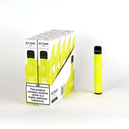 Elf Bar 600 Disposable Vape 600 Puffs - Vaping Wholesale