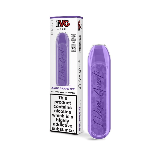 IVG Bar Disposable Pod Vape 600 Puffs - Vaping Wholesale