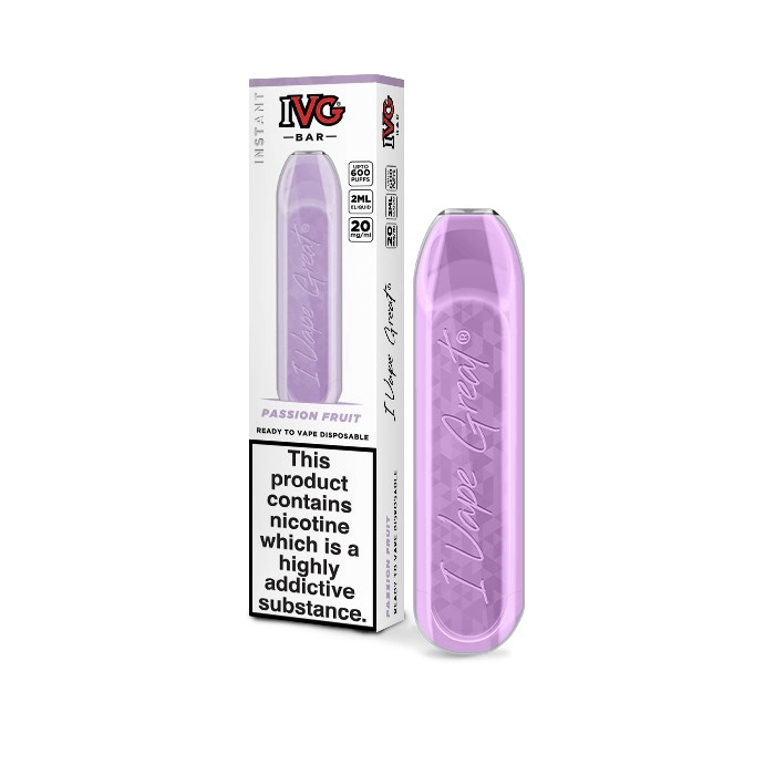IVG Bar Disposable Pod Vape 600 Puffs - Vaping Wholesale