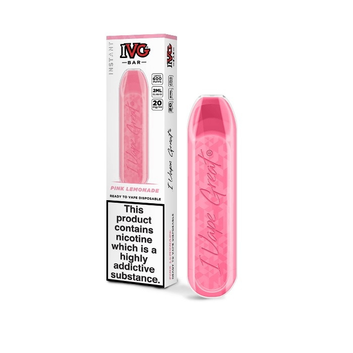 IVG Bar Disposable Pod Vape 600 Puffs - Vaping Wholesale