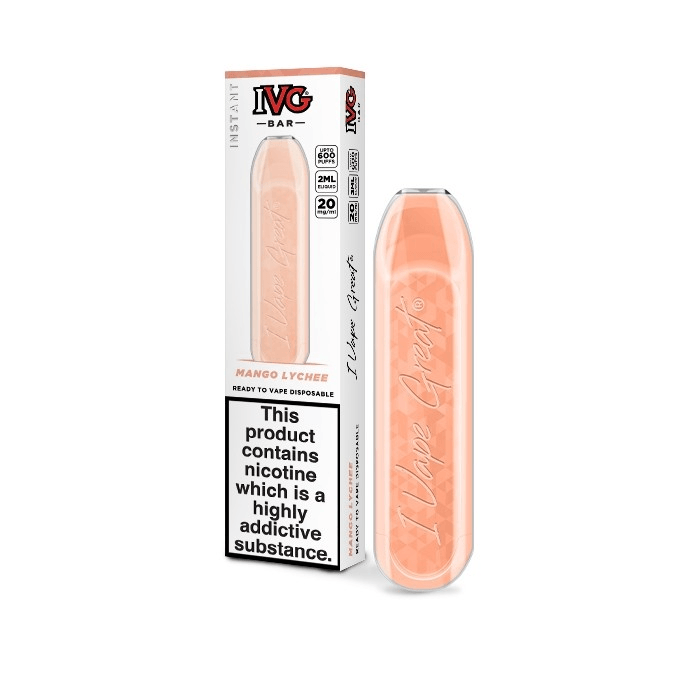 IVG Bar Disposable Pod Vape 600 Puffs - Vaping Wholesale