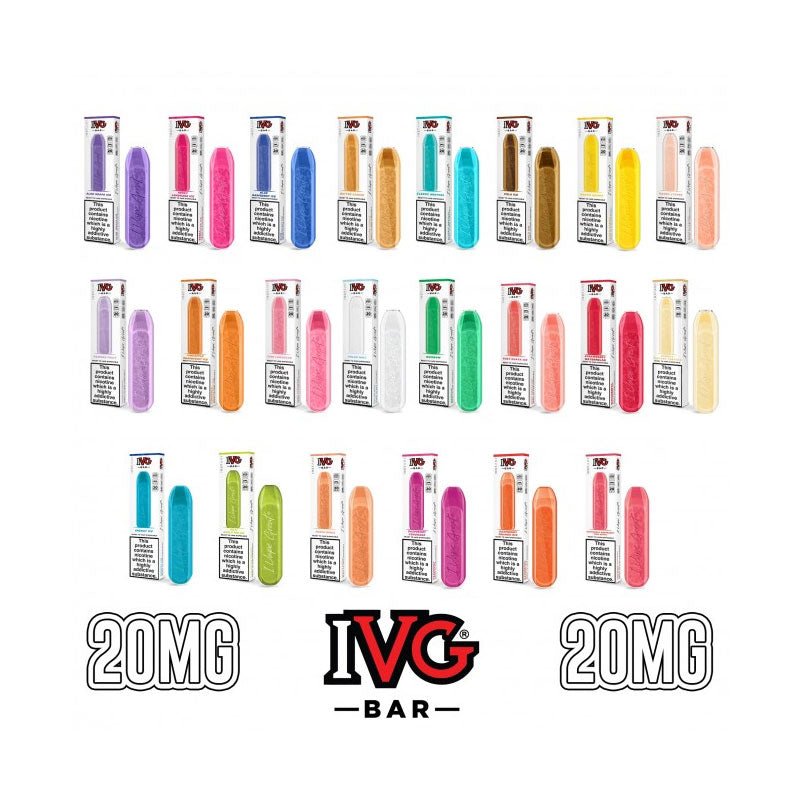 IVG Bar Disposable Pod Vape 600 Puffs - Vaping Wholesale