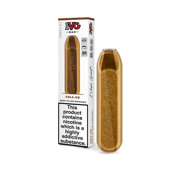 IVG Bar Disposable Pod Vape 600 Puffs - Vaping Wholesale