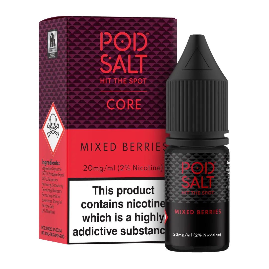 Pod Salt Core Nic Salt E-liquid 10ml (10pcs/pack) - Vaping Wholesale