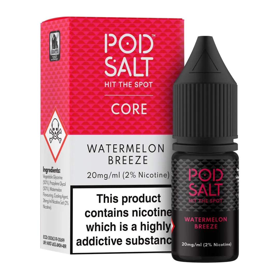 Pod Salt Core Nic Salt E-liquid 10ml (10pcs/pack) - Vaping Wholesale