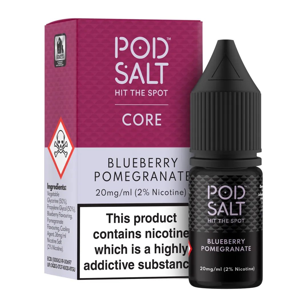 Pod Salt Core Nic Salt E-liquid 10ml (10pcs/pack) - Vaping Wholesale