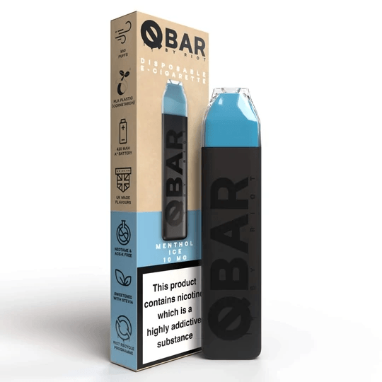 Riot Squad Q Bar Disposable Vape 550 Puffs - Vaping Wholesale