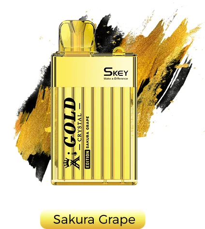 SKEY Gold Crystal Disposable Vape 600 Puffs - Vaping Wholesale